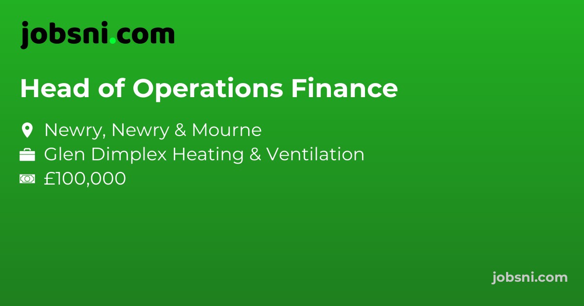 Head of Operations Finance