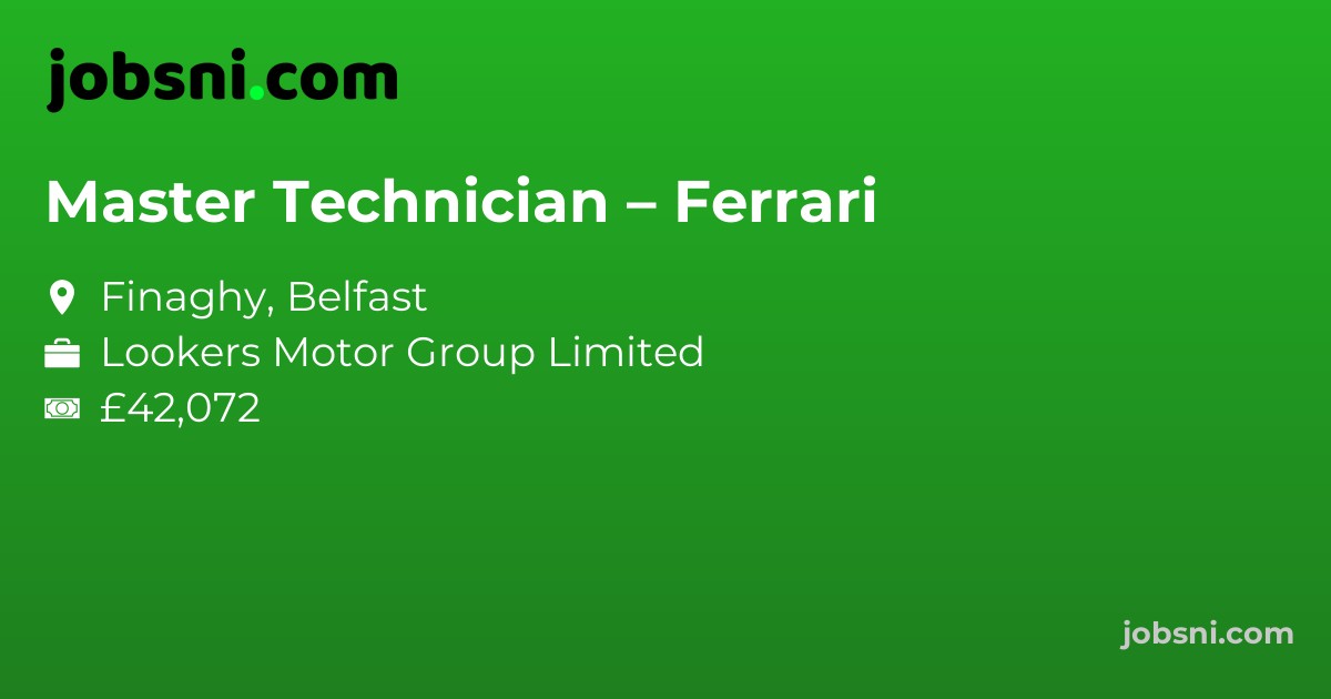 Master Technician – Ferrari