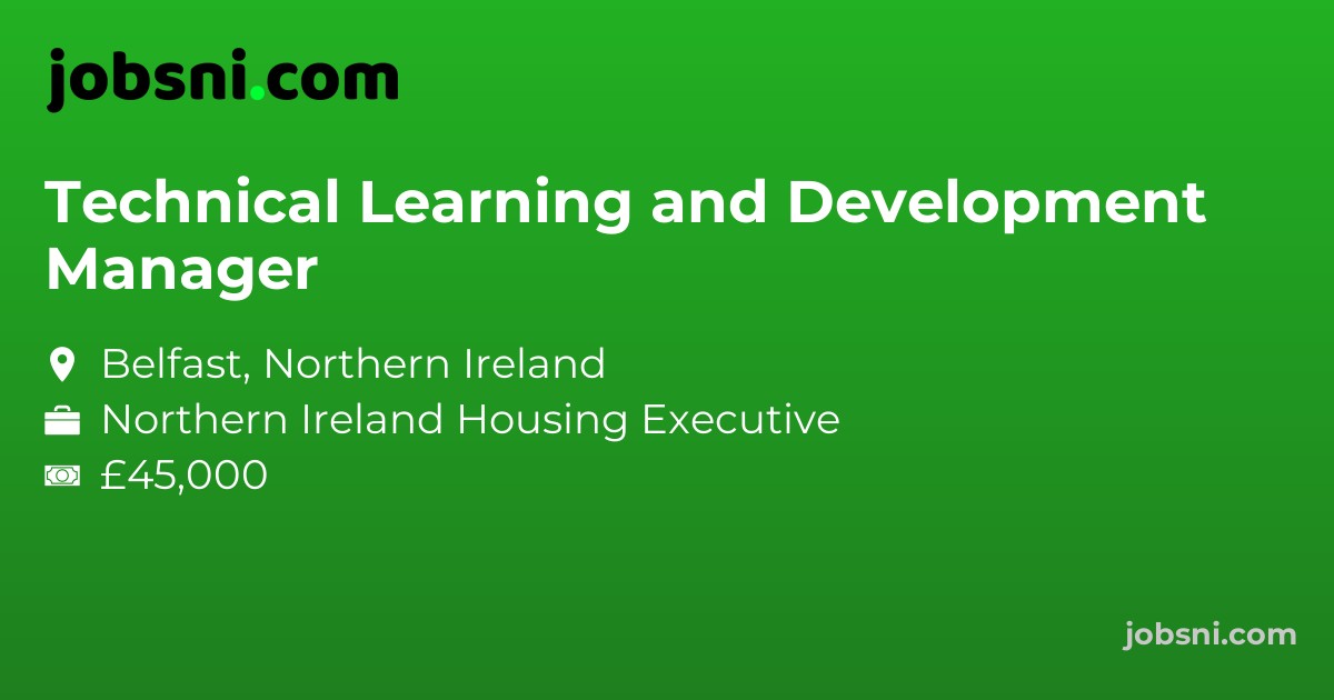 Technical Learning and Development Manager