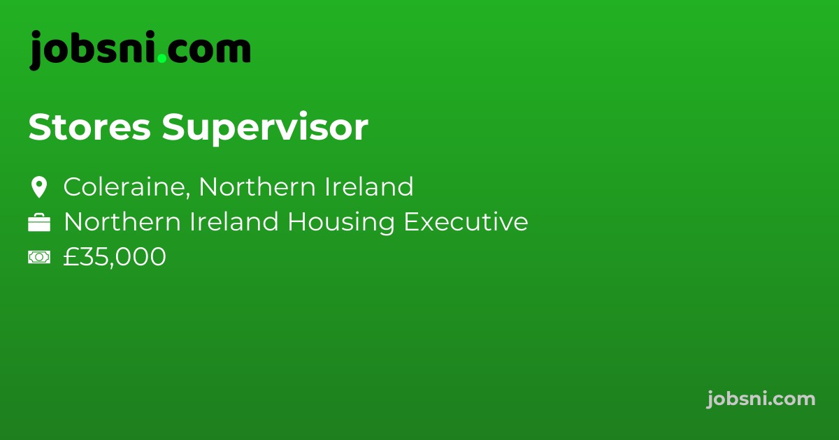 Stores Supervisor