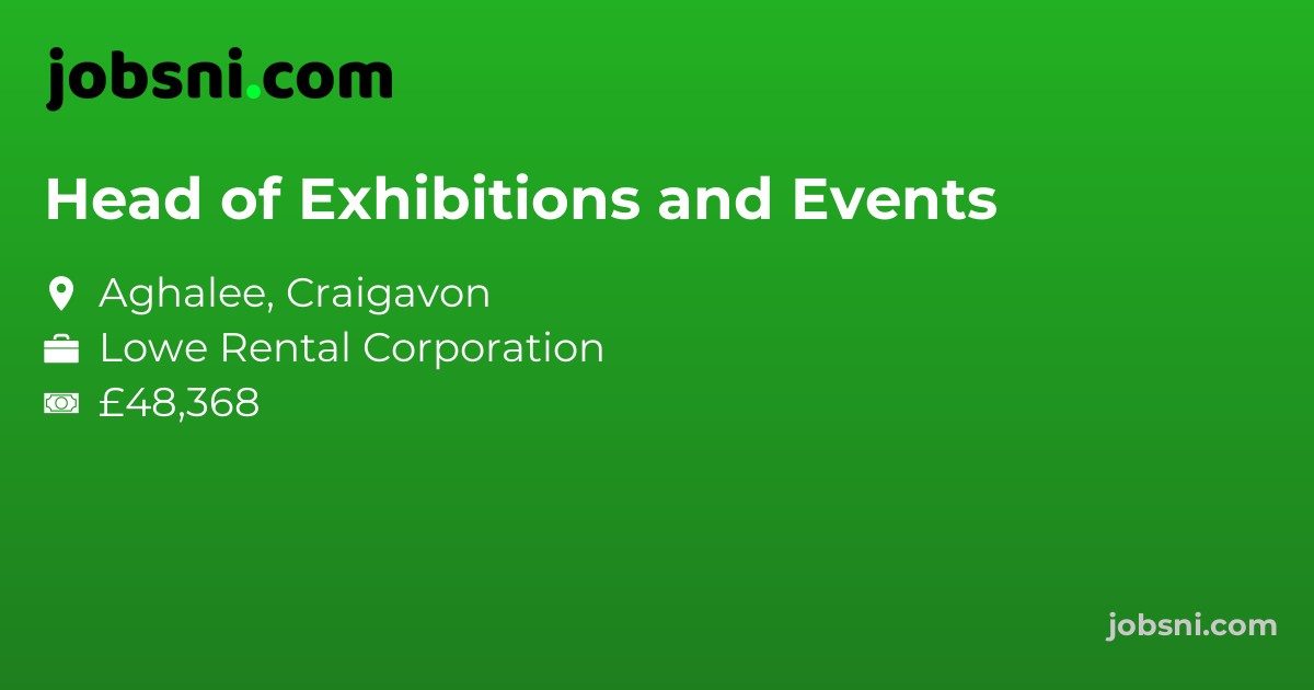 Head of Exhibitions and Events