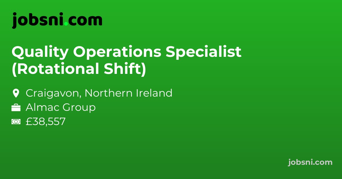 Quality Operations Specialist (Rotational Shift)