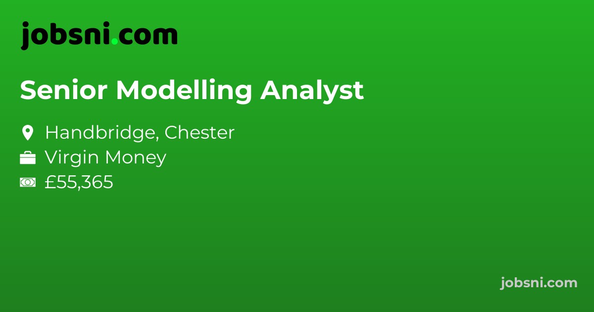 Senior Modelling Analyst
