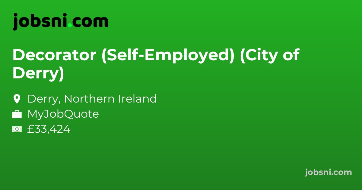 Decorator (Self-Employed) (City of Derry)