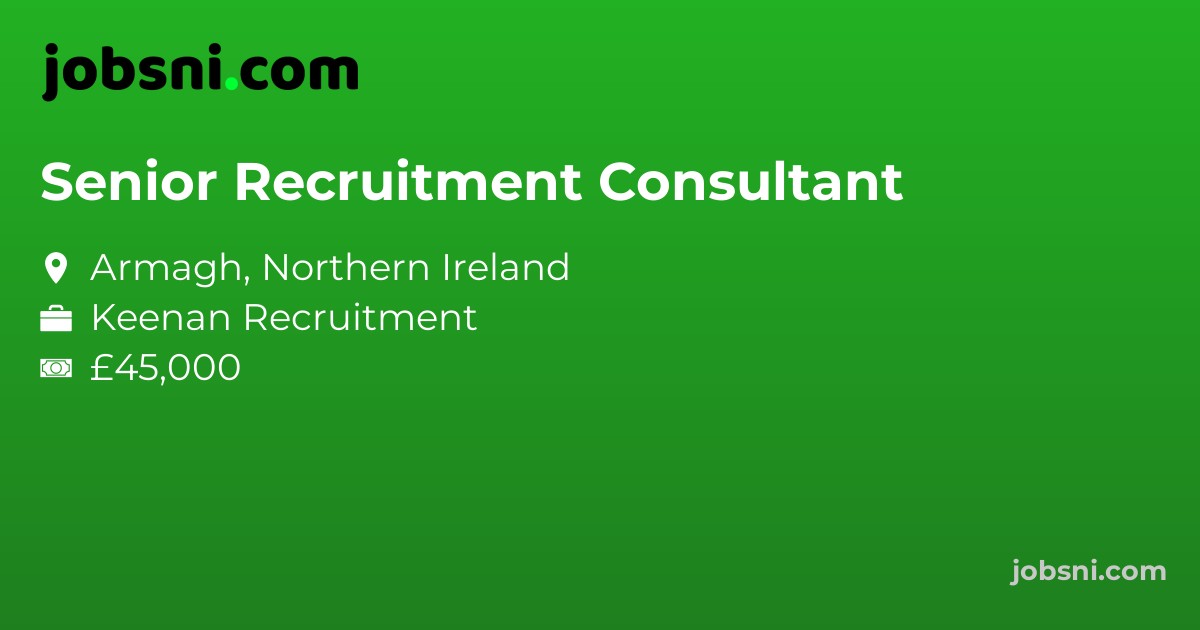 Senior Recruitment Consultant