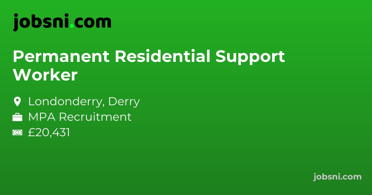Permanent Residential Support Worker