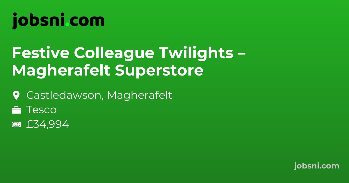 Festive Colleague Twilights – Magherafelt Superstore