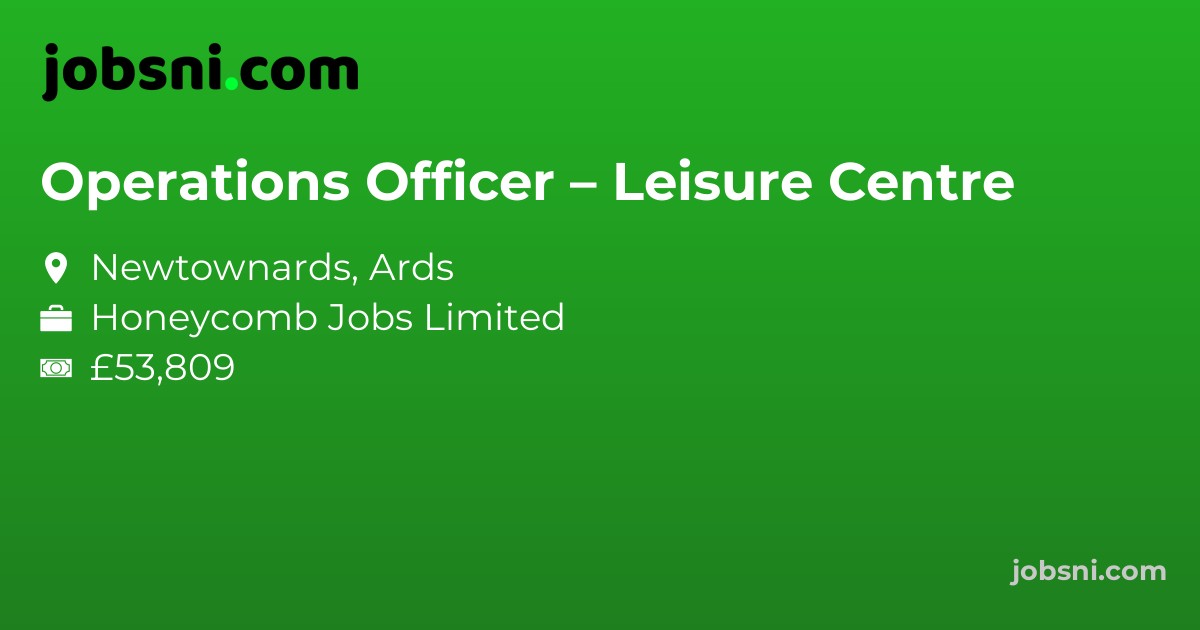Operations Officer – Leisure Centre