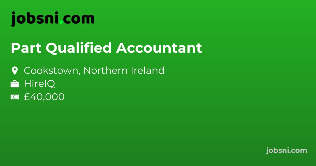 Part Qualified Accountant