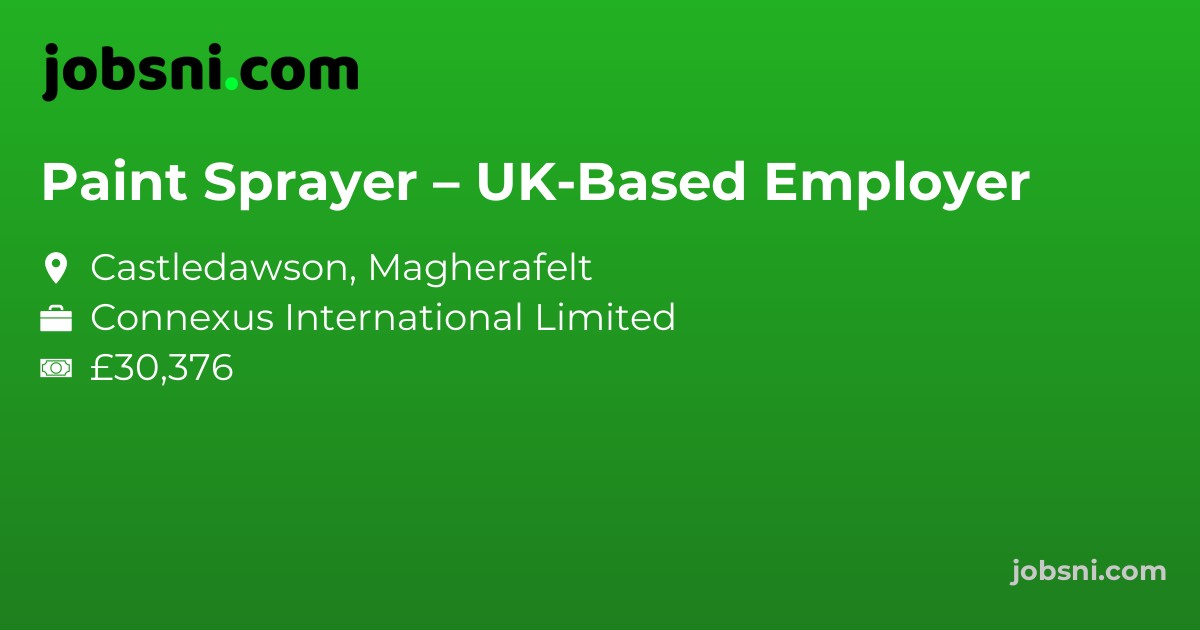 Paint Sprayer – UK-Based Employer