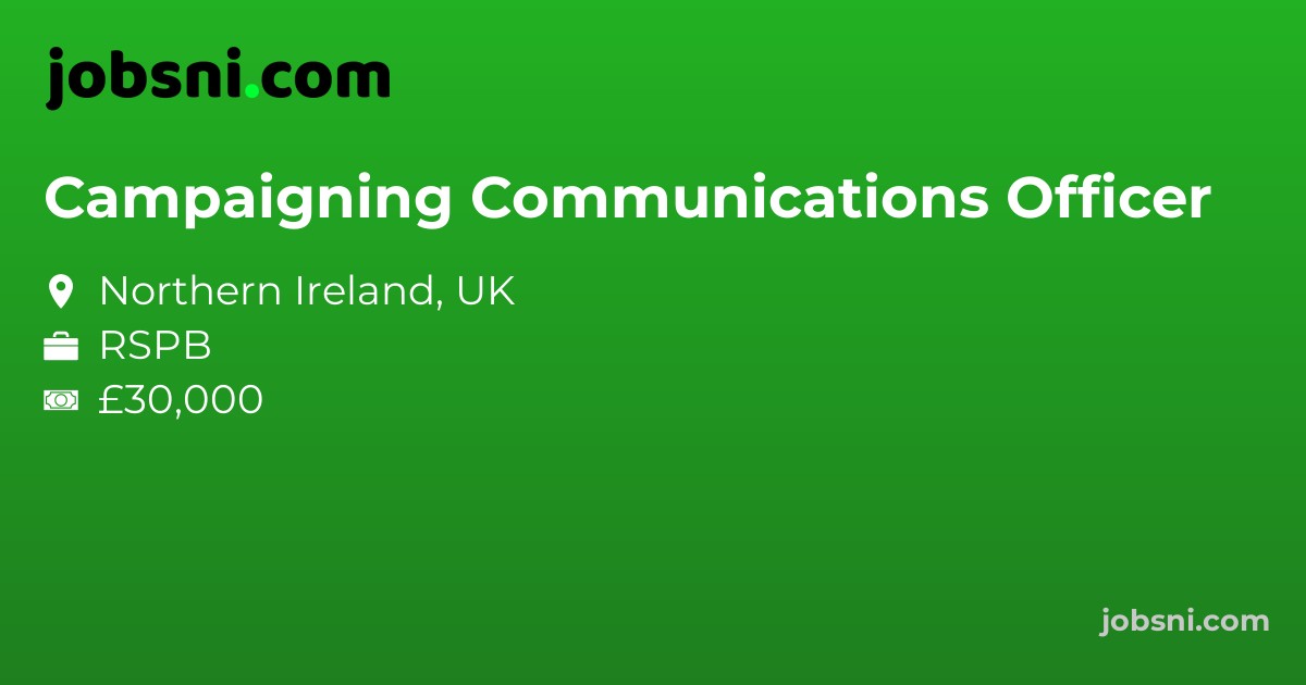Campaigning Communications Officer