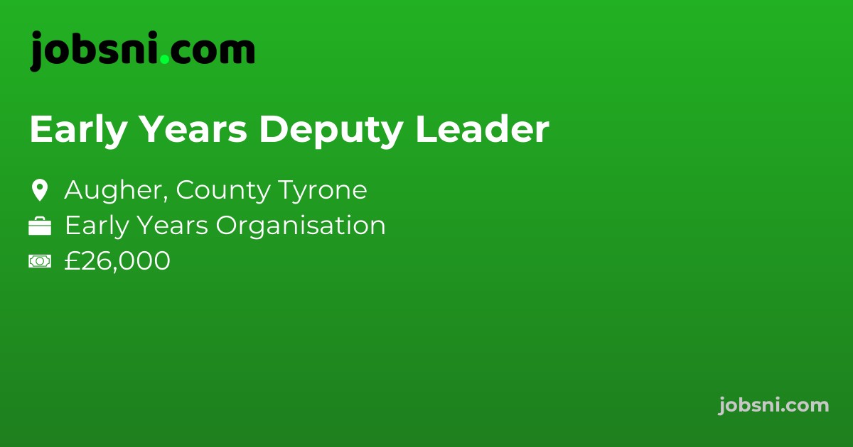 Early Years Deputy Leader