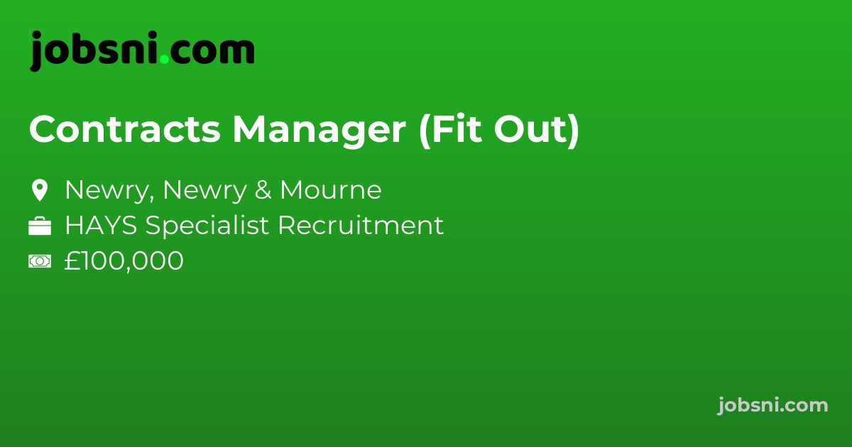 Contracts Manager (Fit Out)