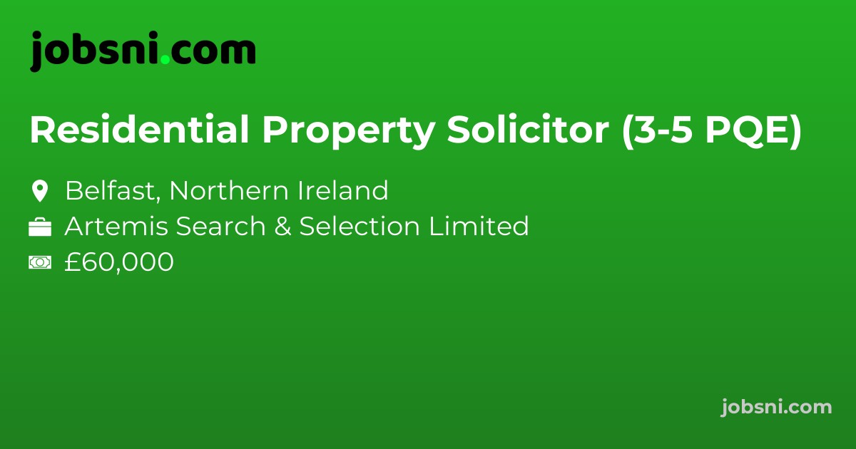 Residential Property Solicitor (3-5 PQE)