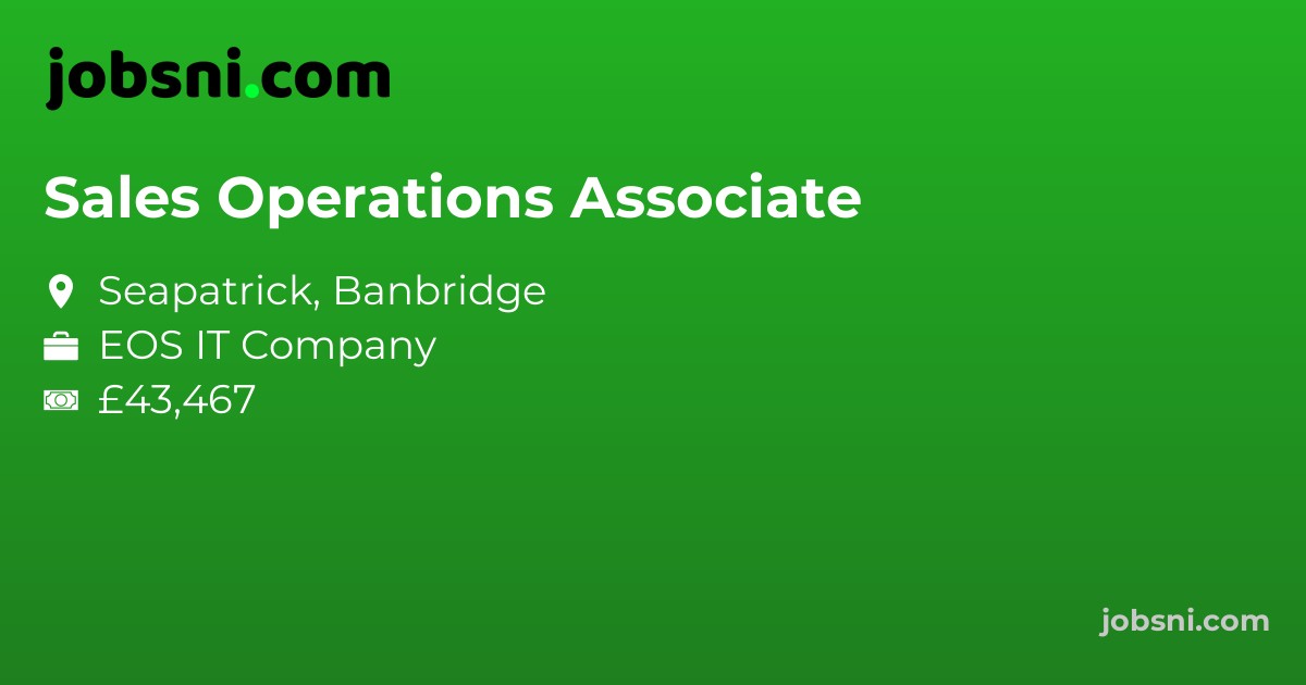 Sales Operations Associate