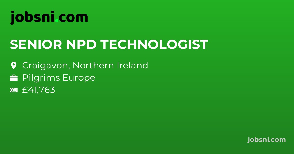SENIOR NPD TECHNOLOGIST