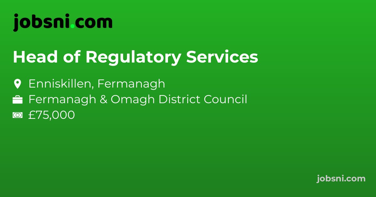 Head of Regulatory Services