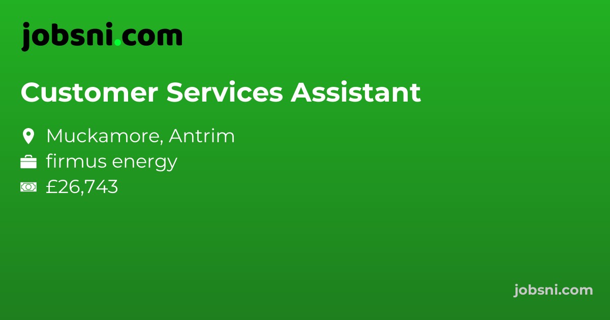 Customer Services Assistant