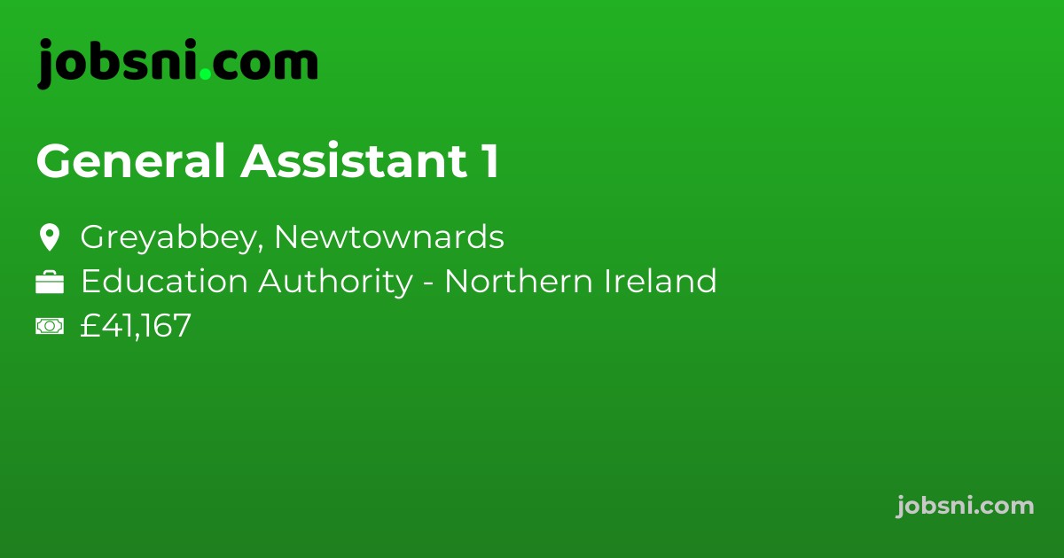 General Assistant 1