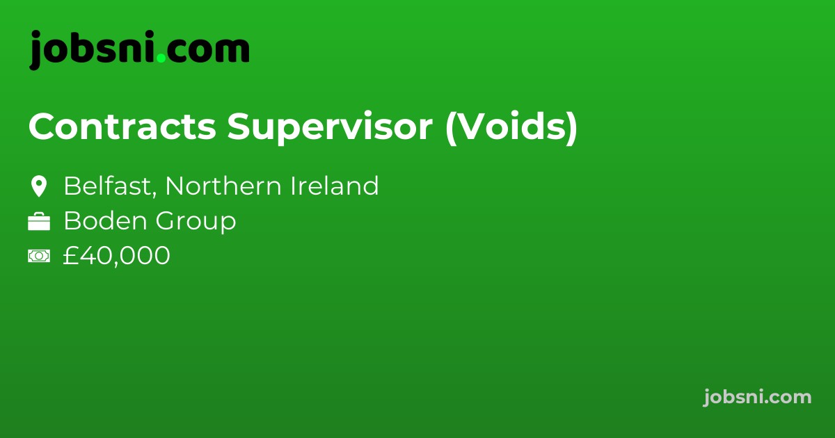 Contracts Supervisor (Voids)