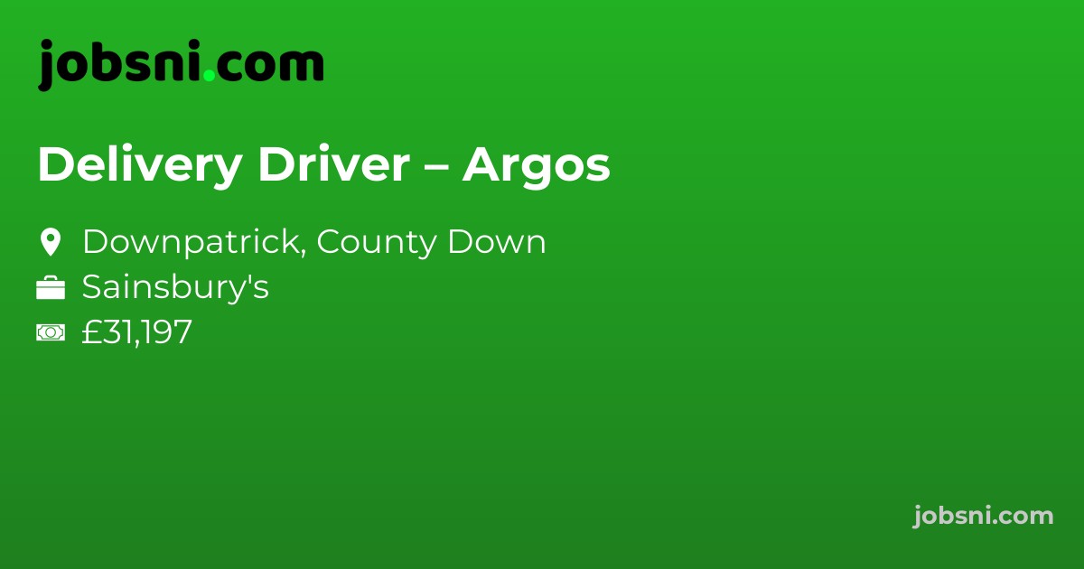 Delivery Driver – Argos