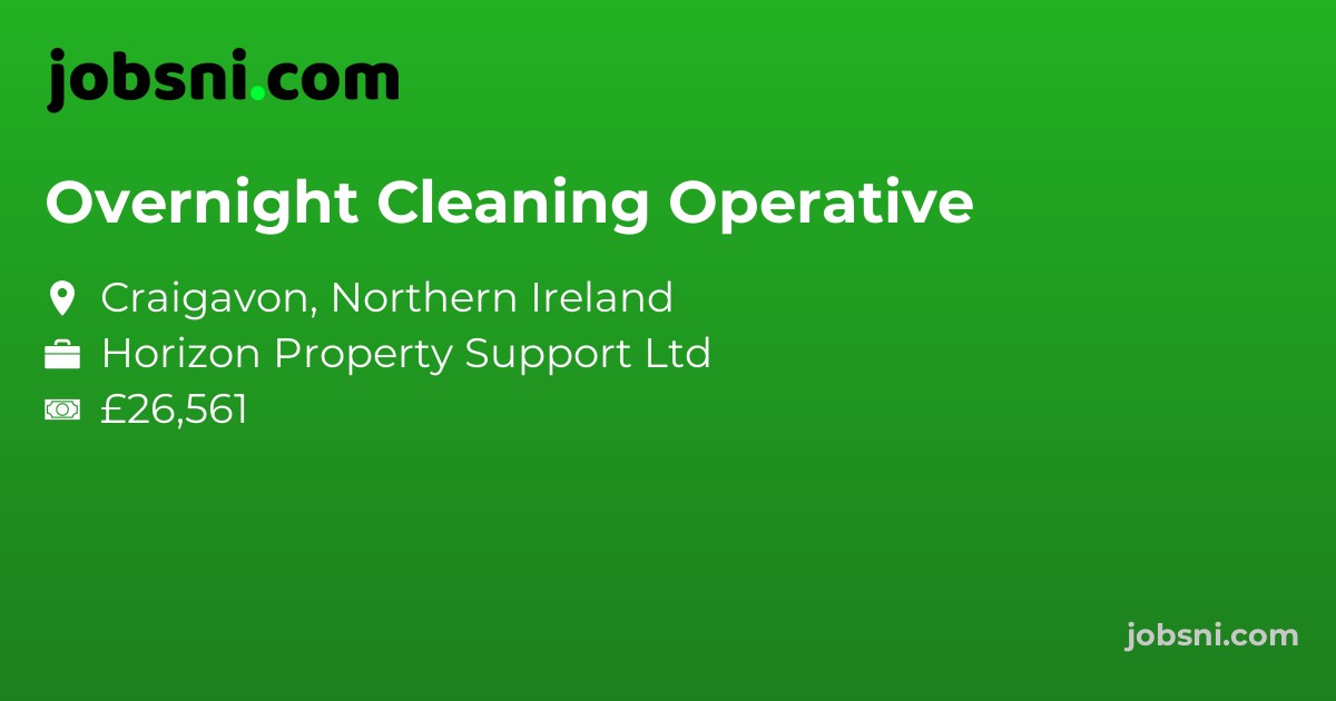 Overnight Cleaning Operative