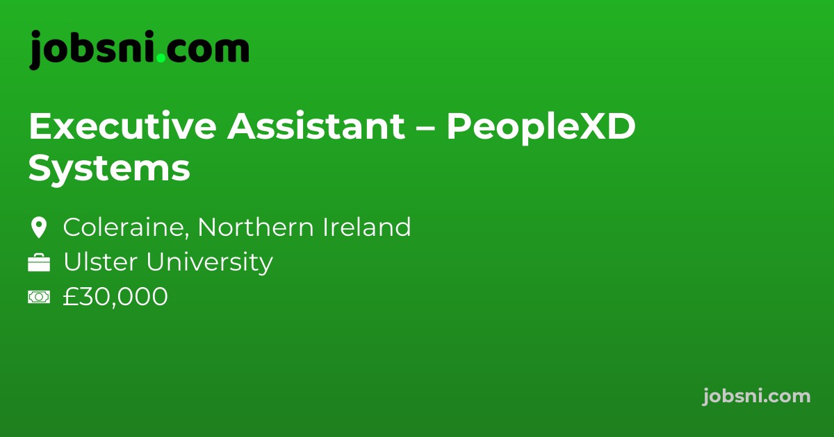 Executive Assistant – PeopleXD Systems