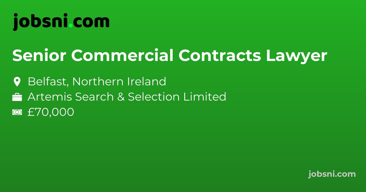 Senior Commercial Contracts Lawyer
