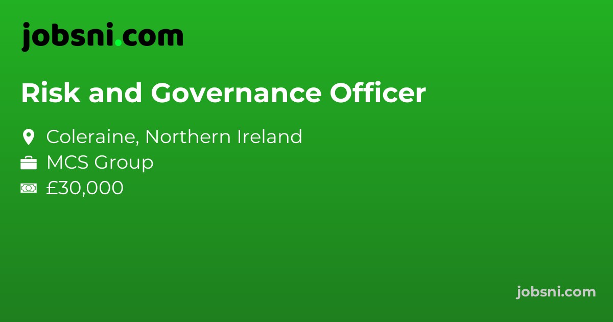Risk and Governance Officer