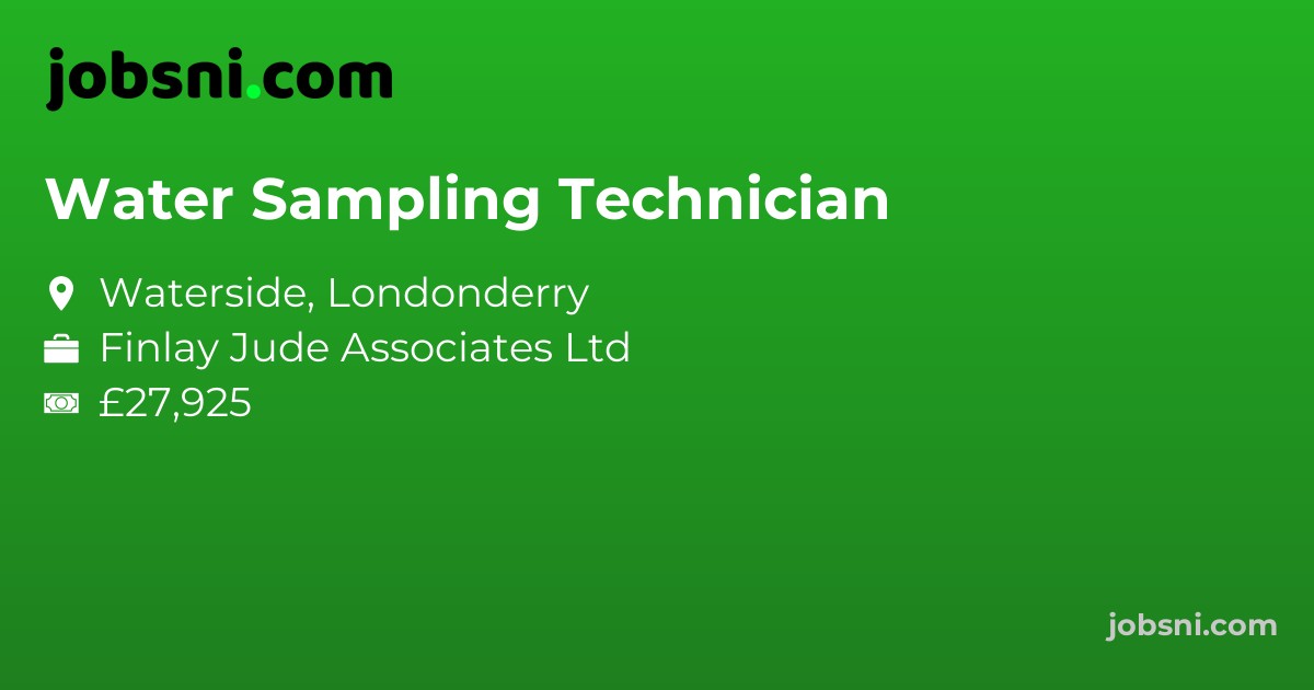 Water Sampling Technician