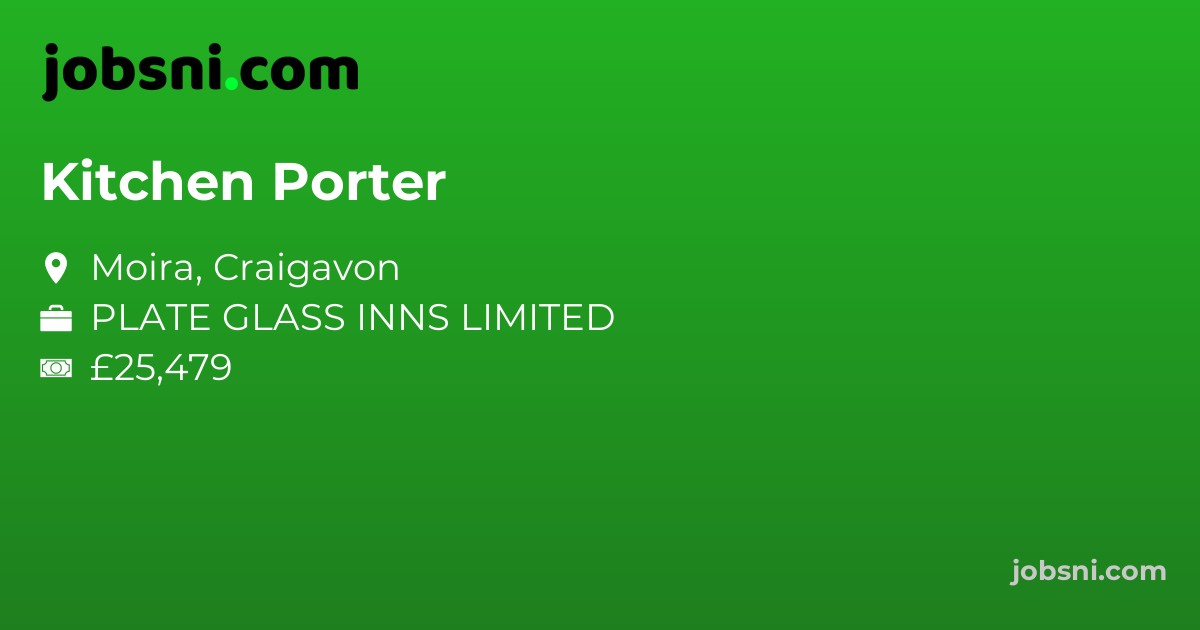 Kitchen Porter