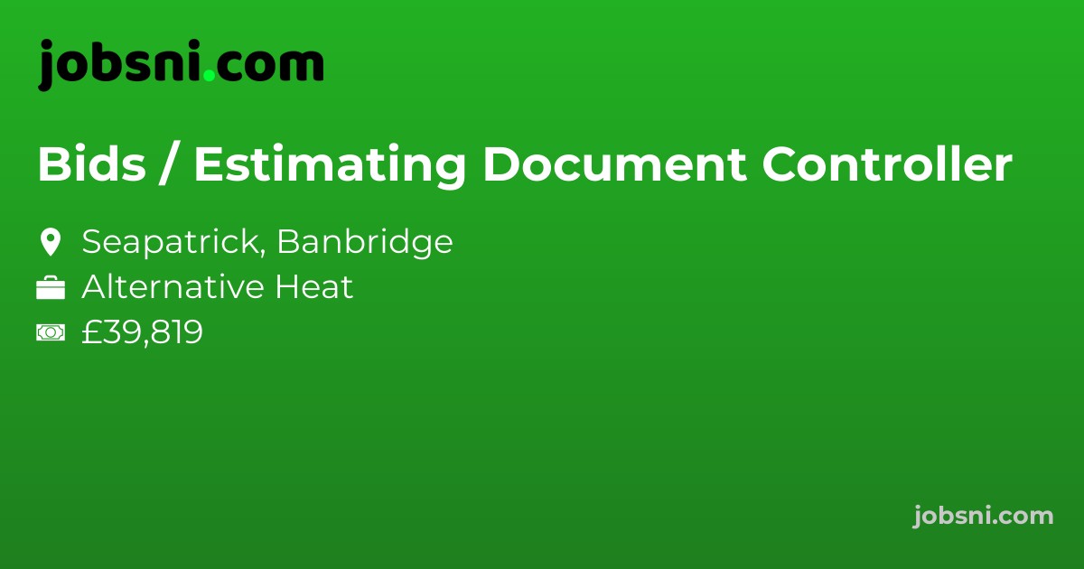 Bids / Estimating Document Controller