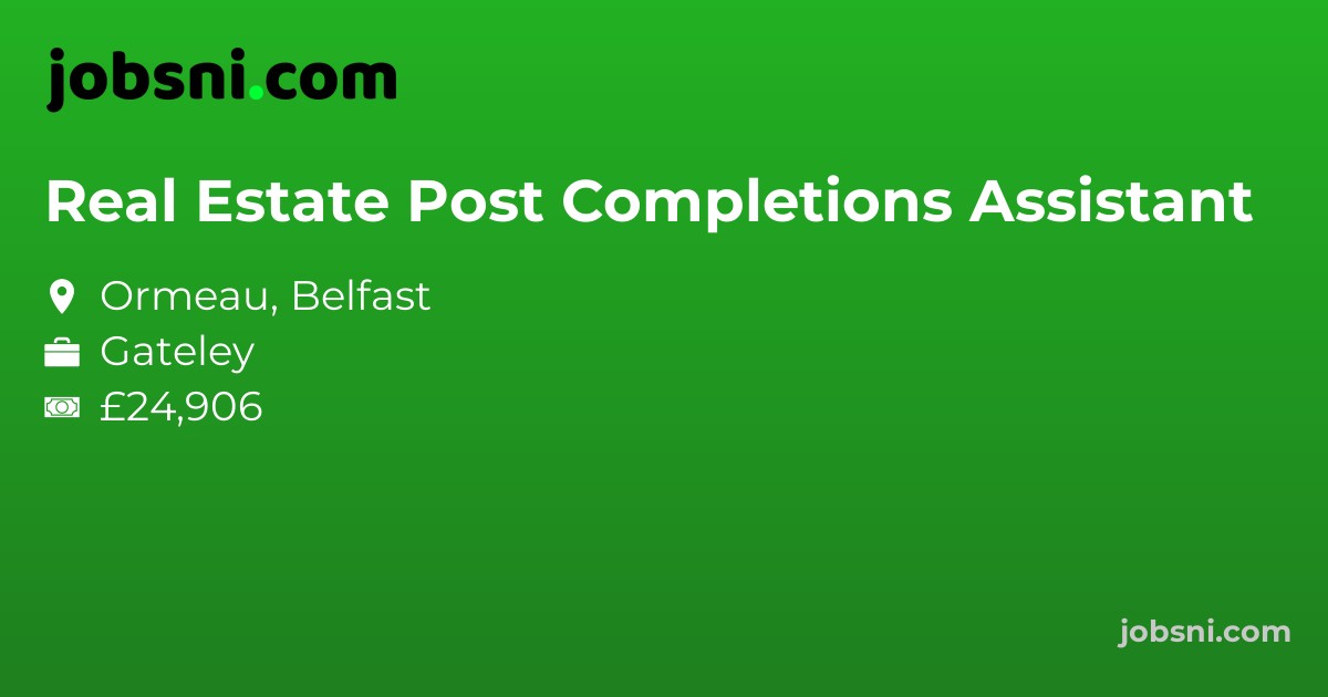 Real Estate Post Completions Assistant