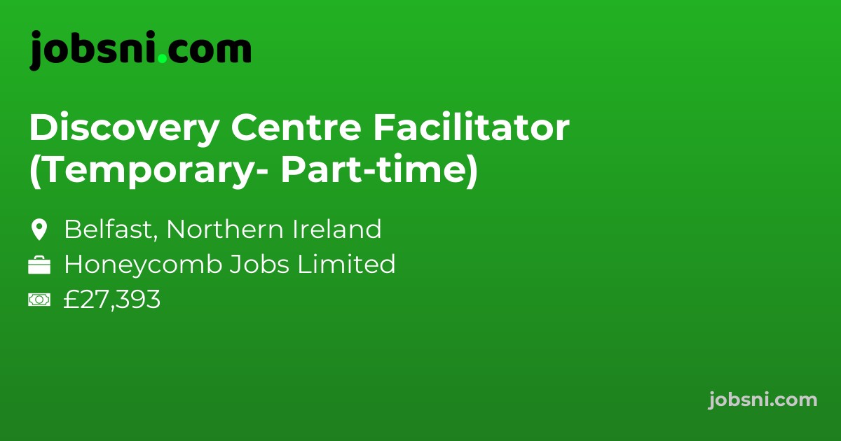 Discovery Centre Facilitator (Temporary- Part-time)
