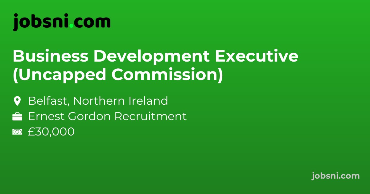 Business Development Executive (Uncapped Commission)