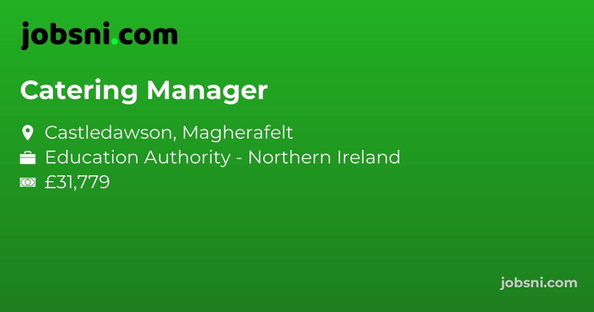 Catering Manager
