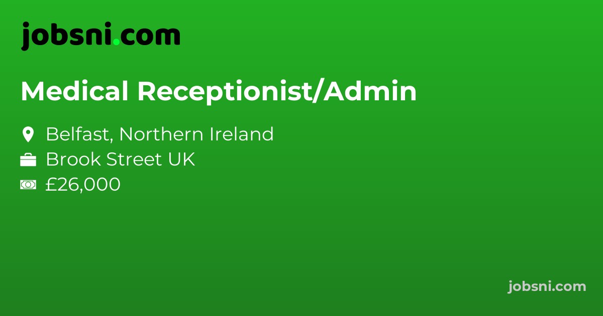 Medical Receptionist/Admin