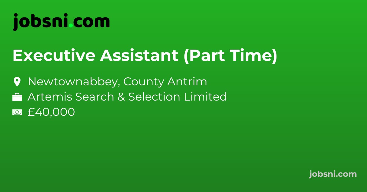 Executive Assistant (Part Time)