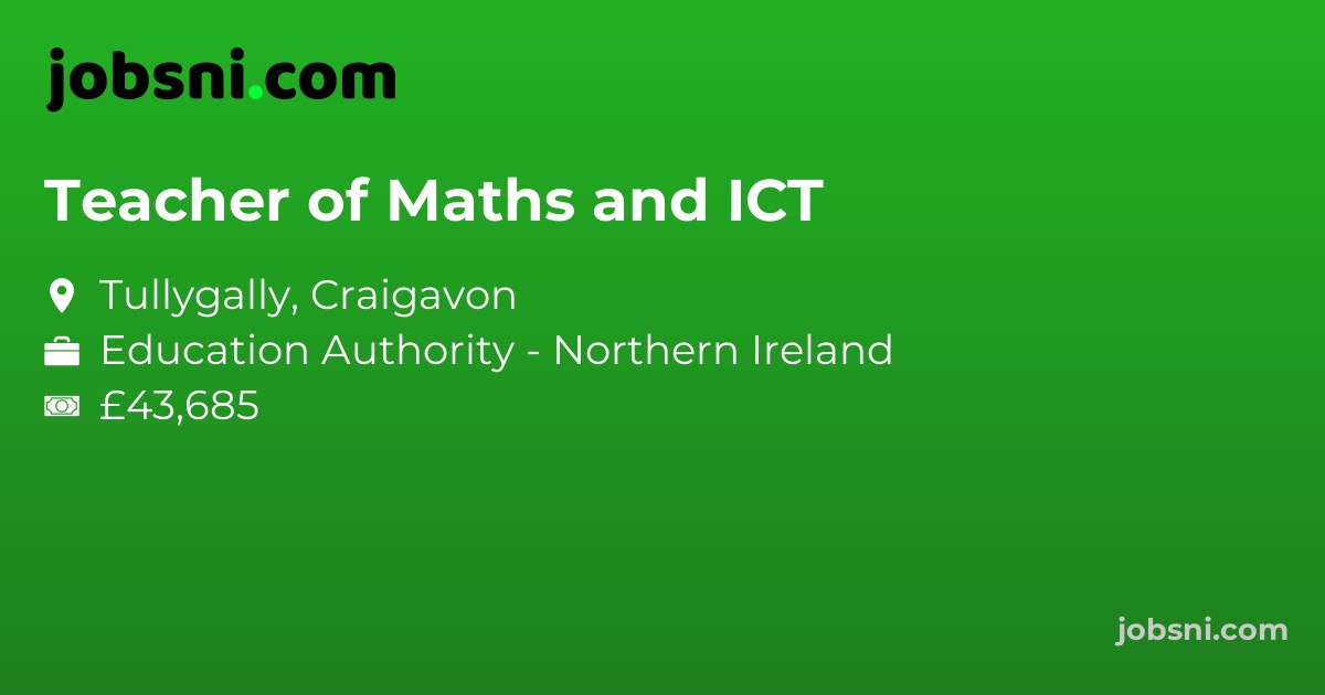 Teacher of Maths and ICT
