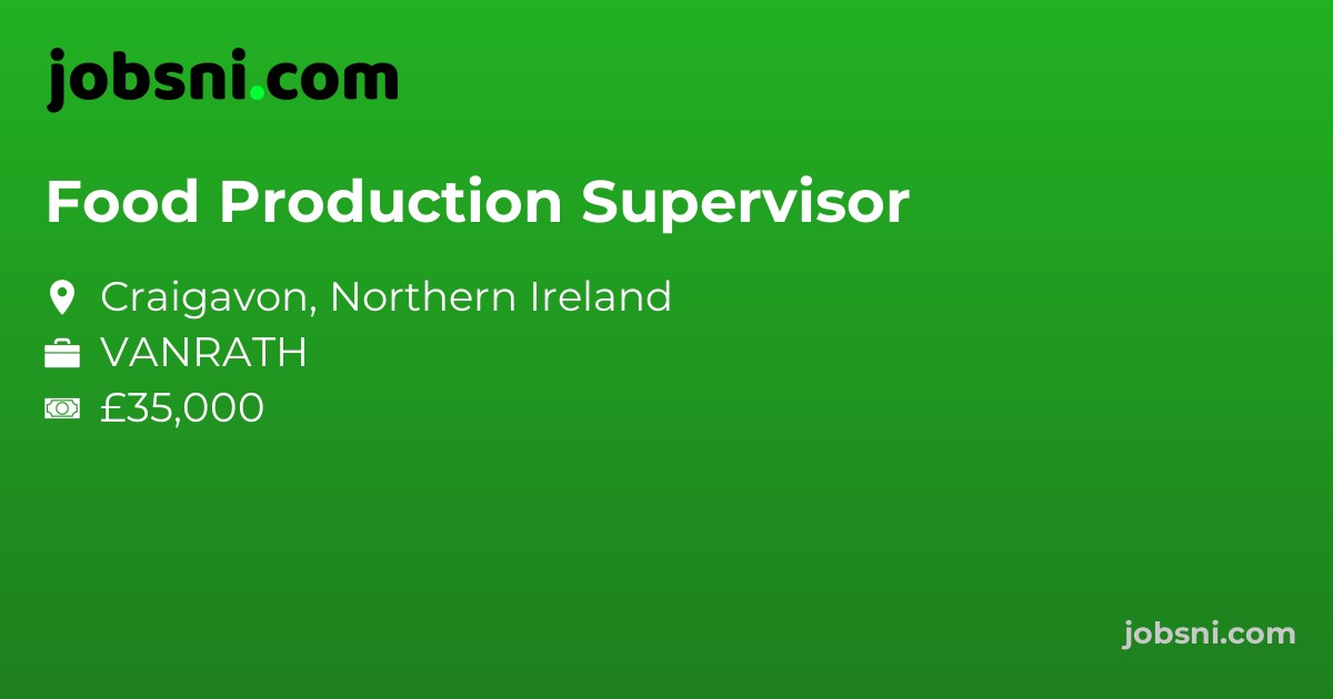 Food Production Supervisor