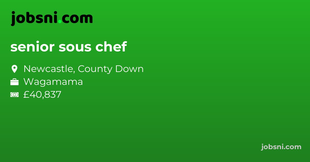 senior sous chef