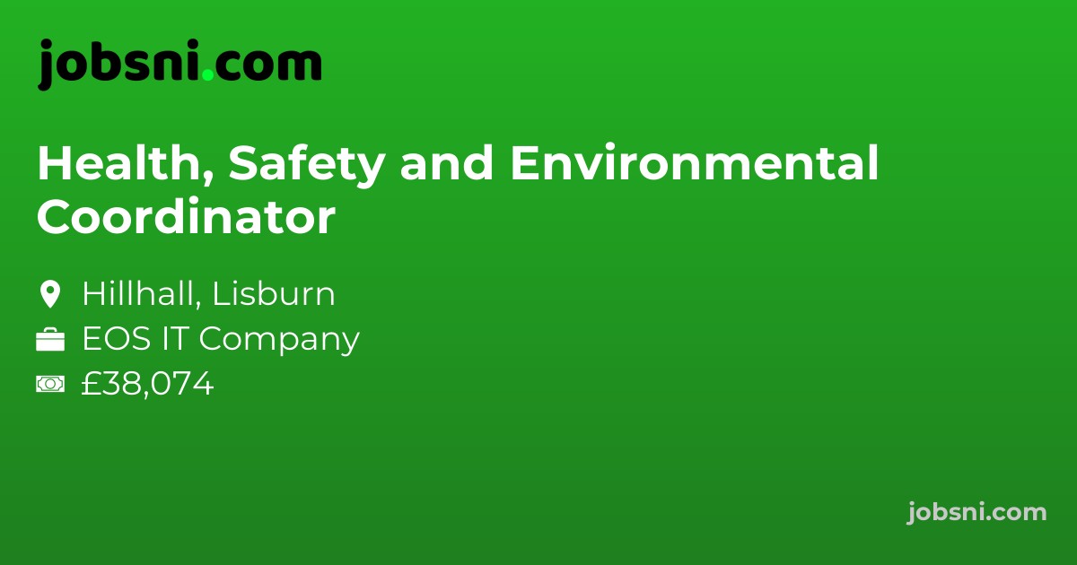 Health, Safety and Environmental Coordinator