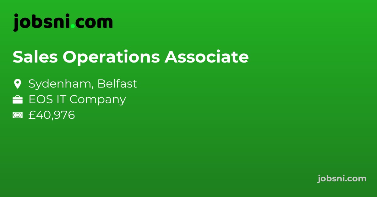 Sales Operations Associate