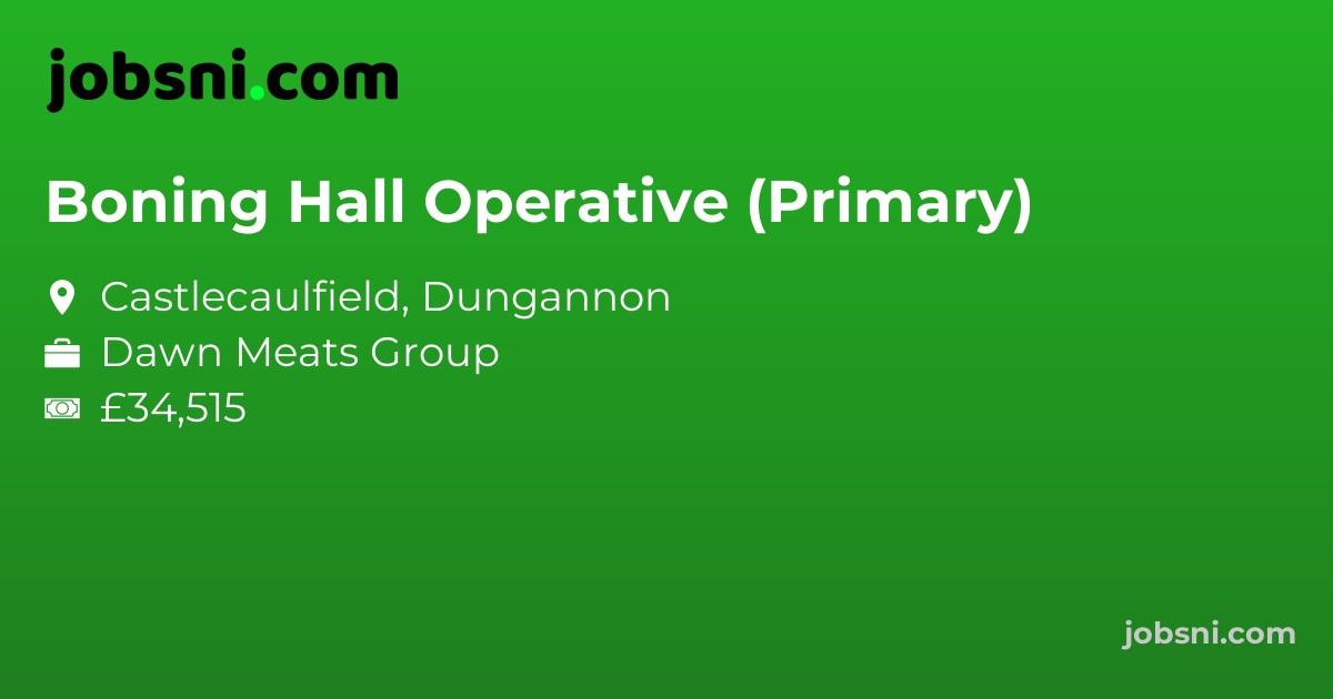 Boning Hall Operative (Primary)
