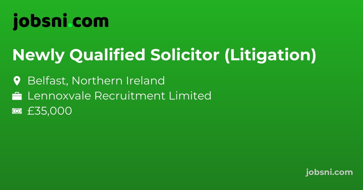 Newly Qualified Solicitor (Litigation)