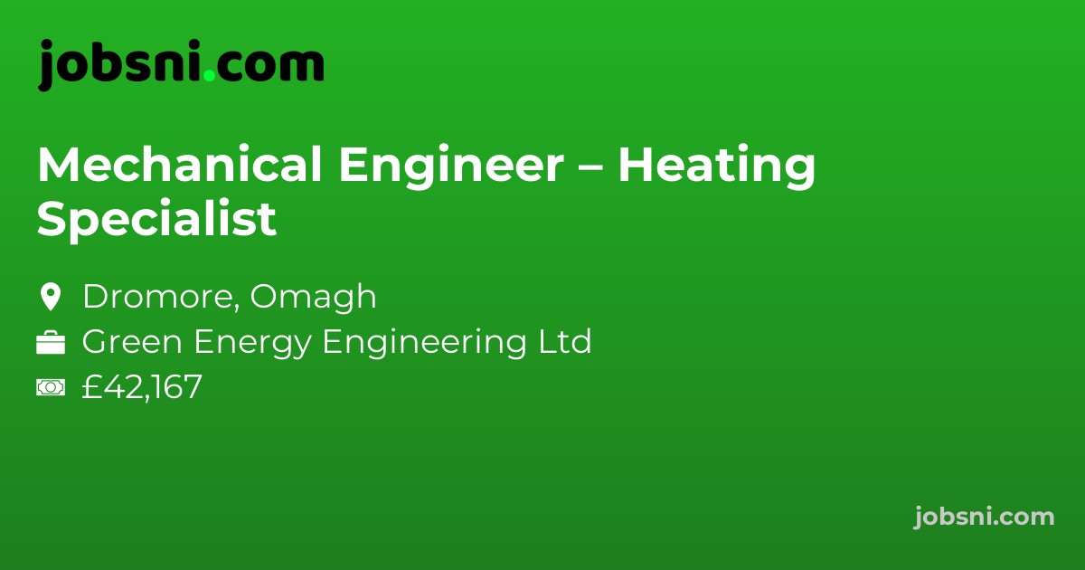 Mechanical Engineer – Heating Specialist