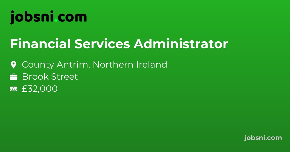 Financial Services Administrator