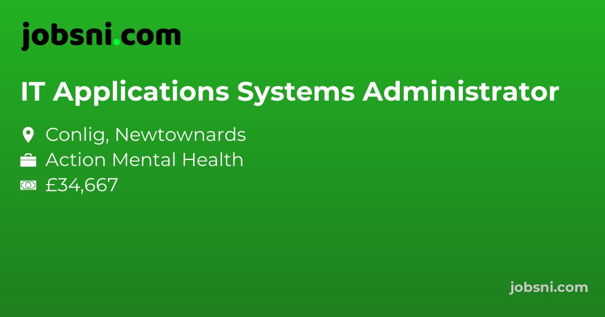 IT Applications Systems Administrator