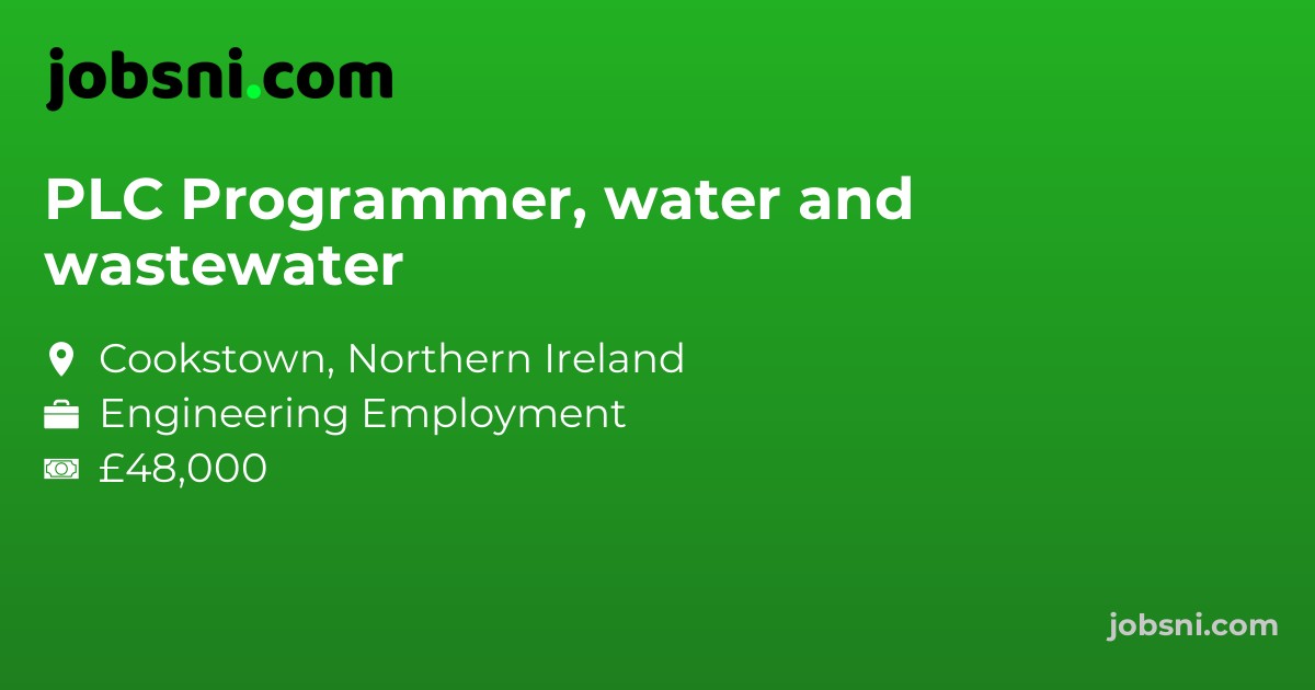 PLC Programmer, water and wastewater