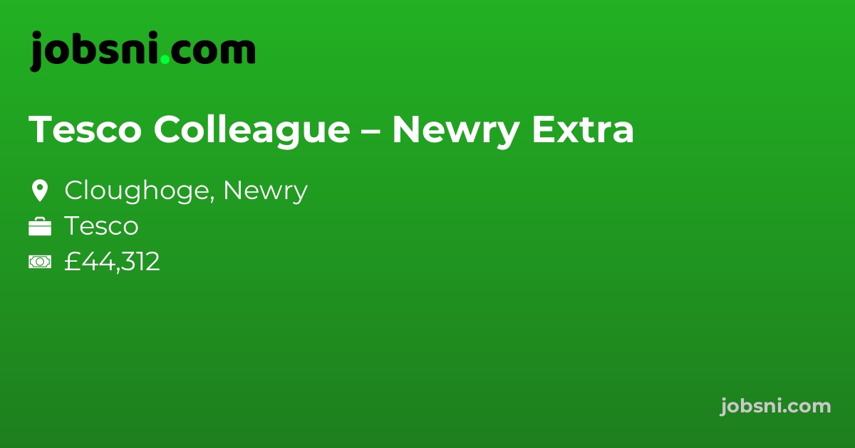 Tesco Colleague – Newry Extra